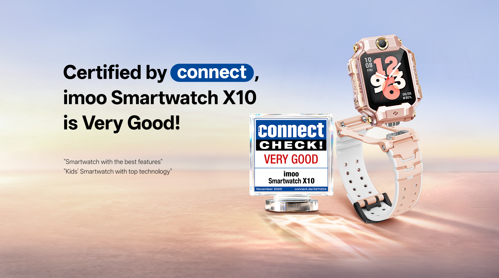 Connect review positions imoo as a practical safety-focused smartwatch for modern families